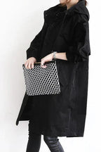 Dames Trenchcoat met Capuchon – Windjack voor het tussenseizoen