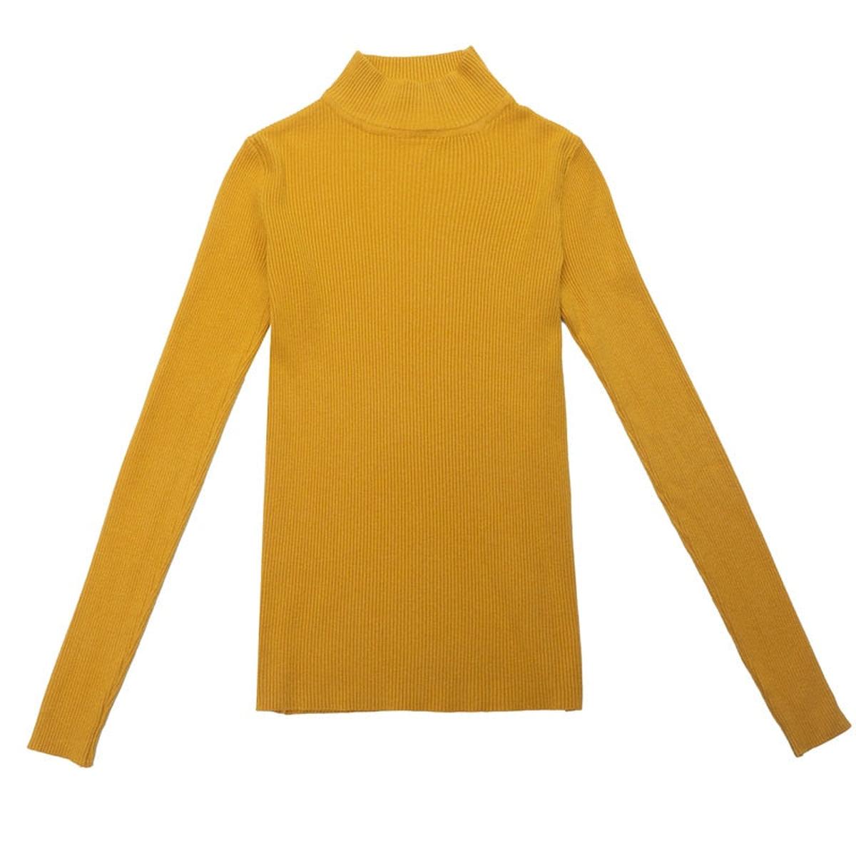 Dames Turtleneck Trui Zachte Stof Voor Comfortabele Draagervaring