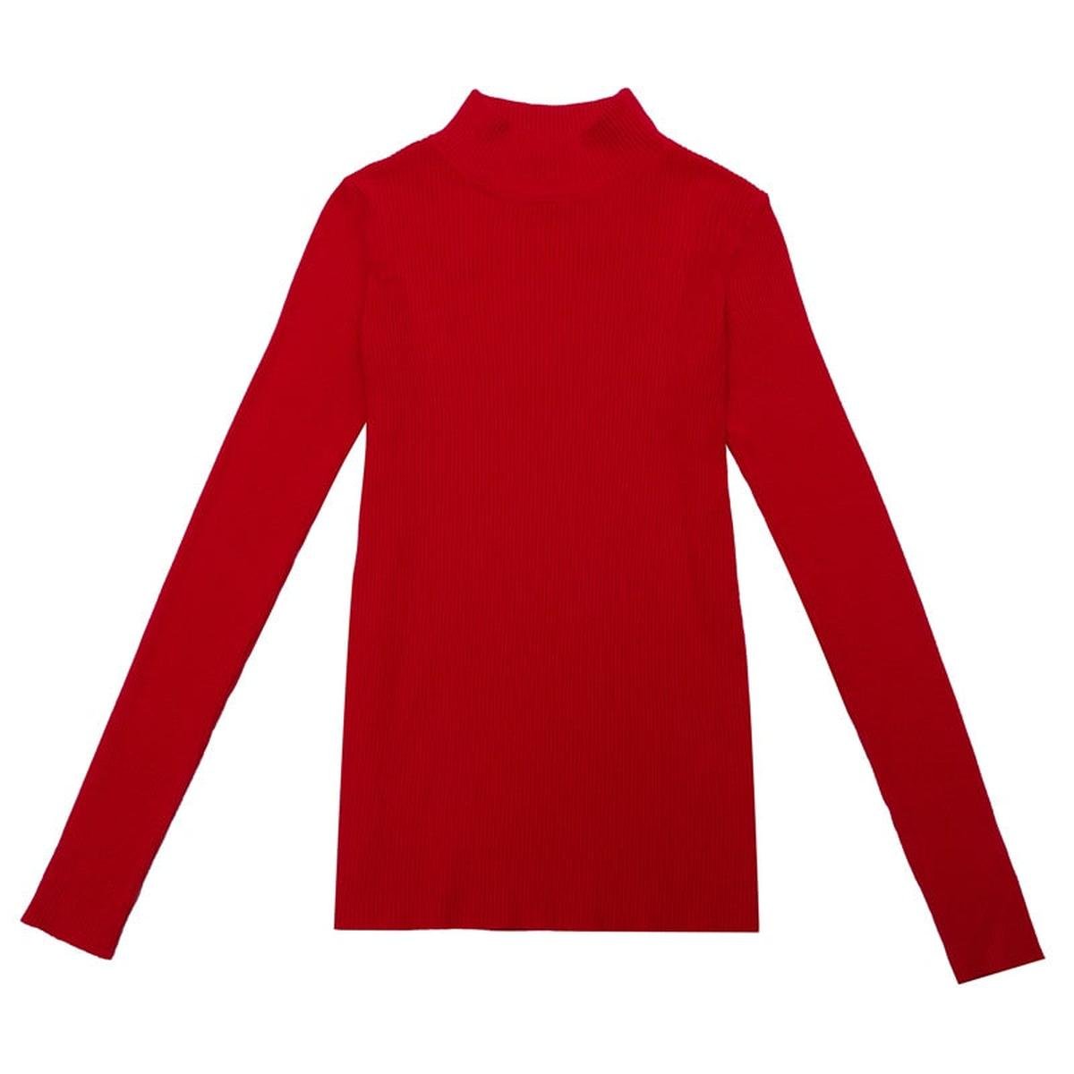 Dames Turtleneck Trui Zachte Stof Voor Comfortabele Draagervaring