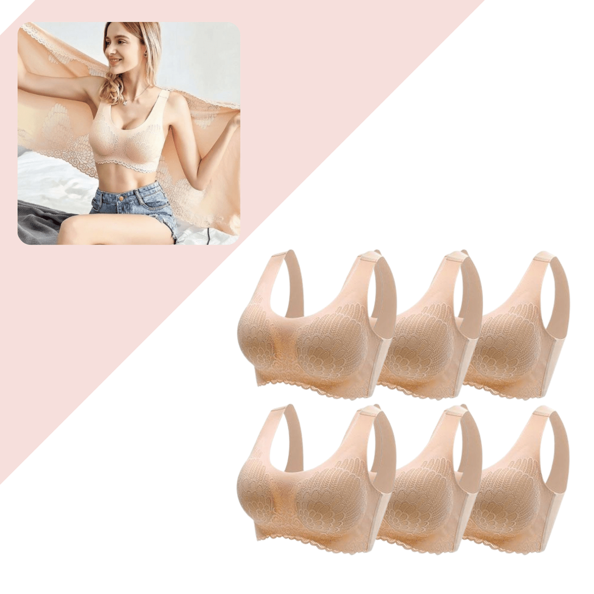Dames Verstelbare Bh Voor Dagelijks Comfort En Ondersteuning