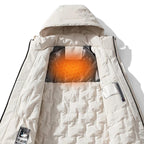 Dames Waterdichte Outdoor Jack met Afneembare Capuchon