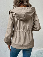 Dames Waterdichte Outdoor Jas met Capuchon