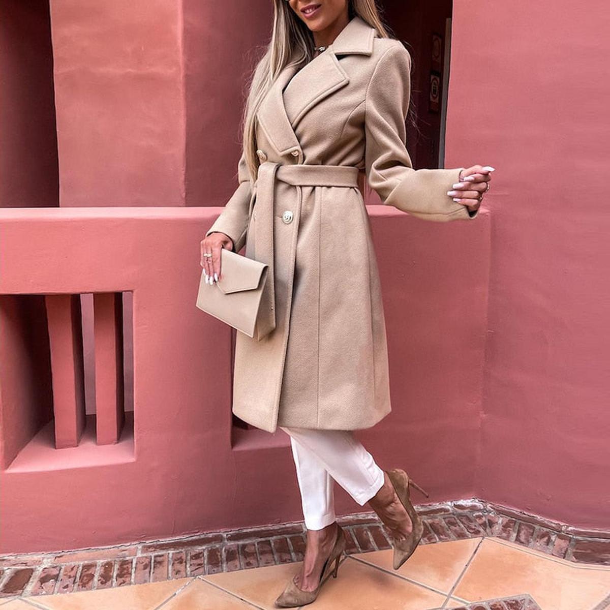 Dames Weerbestendige Jas Met Praktische Zakken