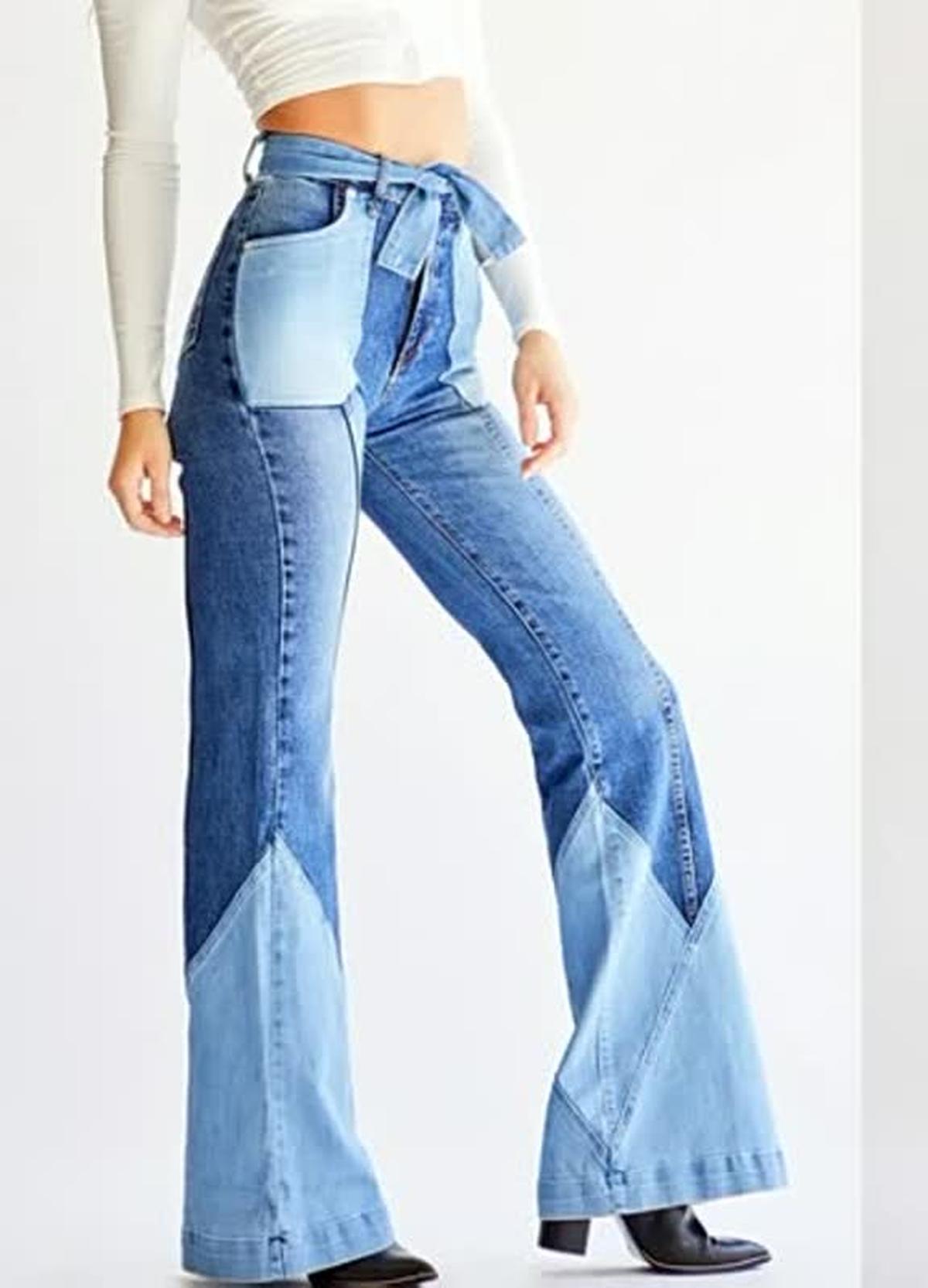 Dames Wijde Jeans van Denim