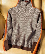 Dames Zachte Roll Neck Sweater Voor Winterse Comfort En Stijl