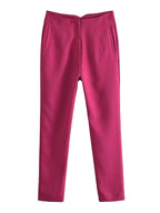 Damesbroek Met Flatterende Pasvorm Van Hoogwaardige Stof