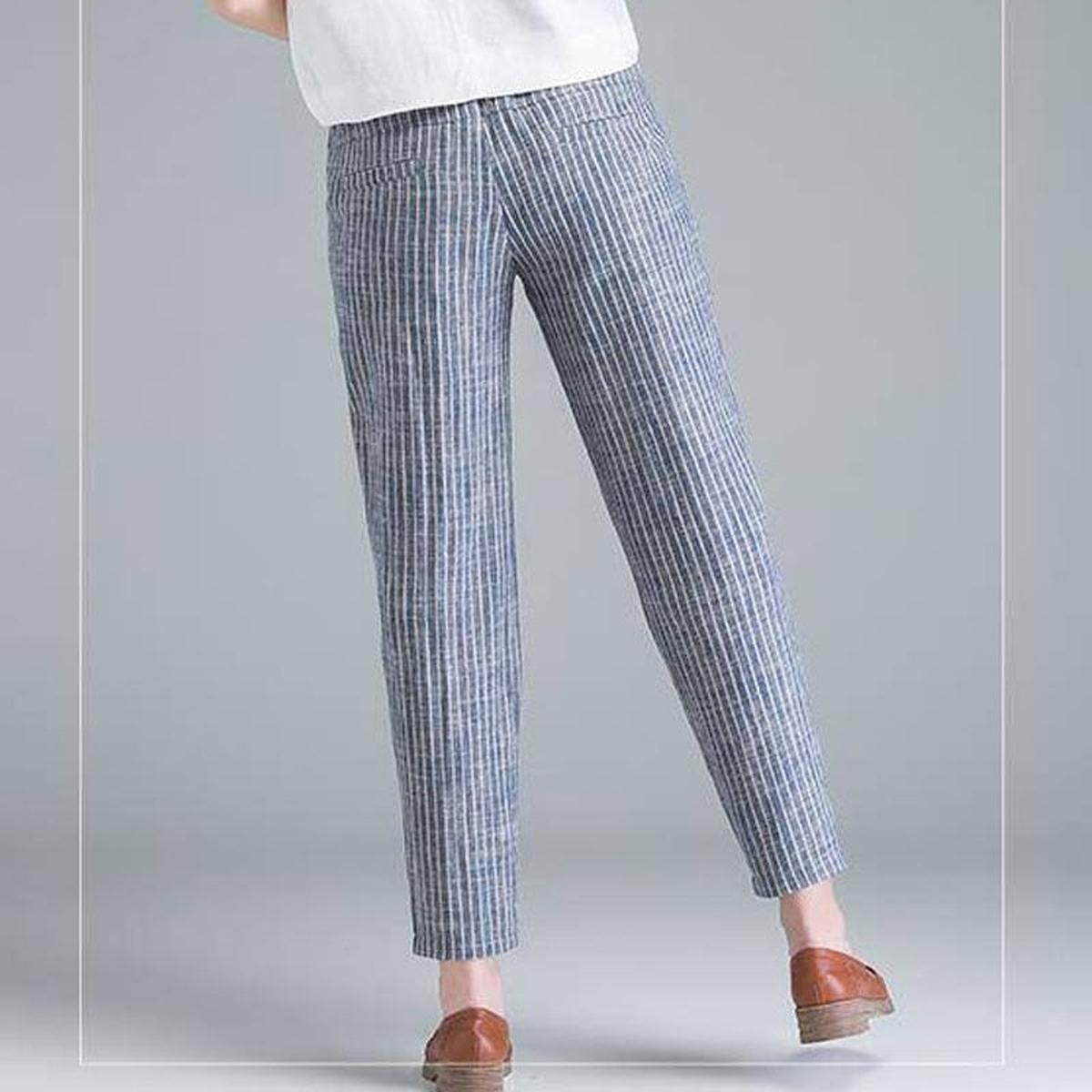Damesmode Broeken Met Moderne Pasvorm En Veelzijdige Stijl
