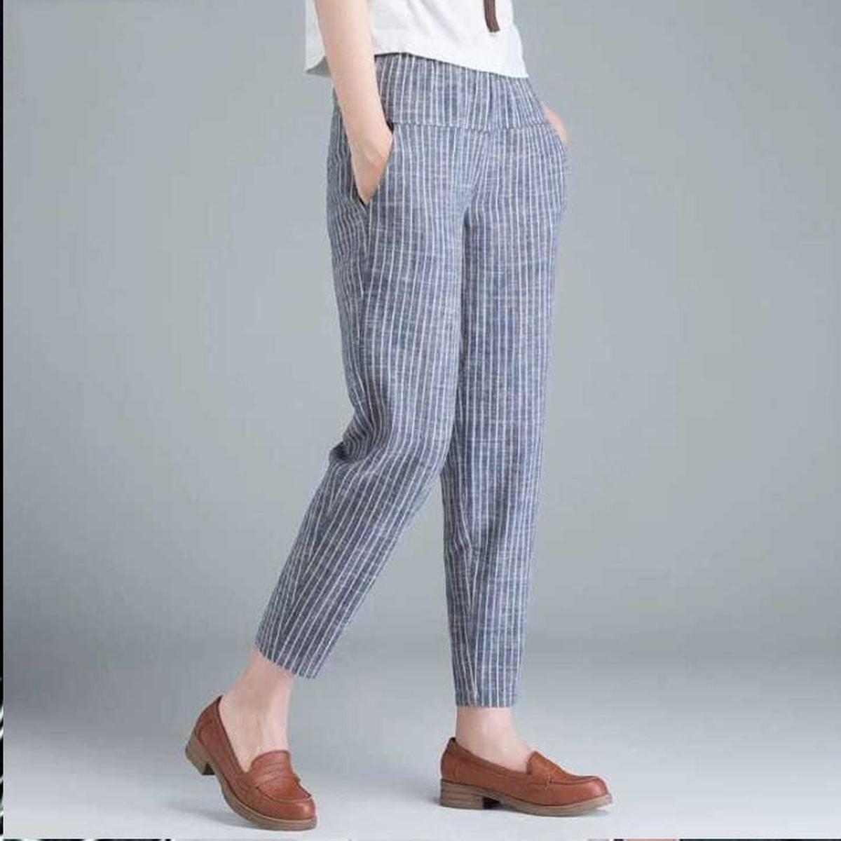 Damesmode Broeken Met Moderne Pasvorm En Veelzijdige Stijl