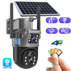 Draadloze Beveiligingscamera met Zonnepaneel - DualGuard 4K