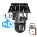 Draadloze Beveiligingscamera met Zonnepaneel - DualGuard 4K