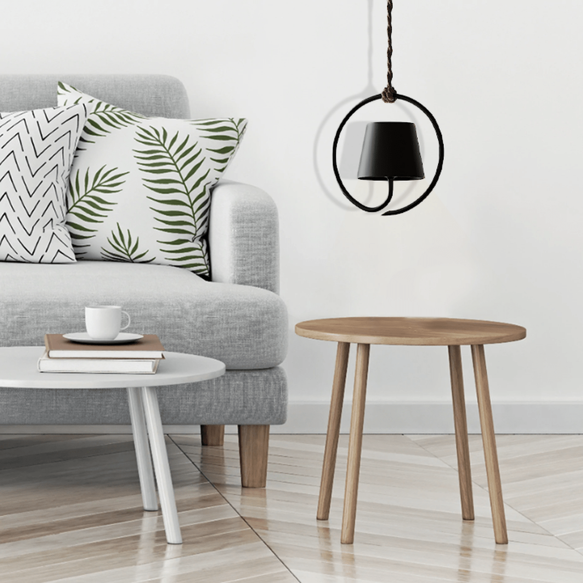 Draadloze Oplaadbare LED Hanglamp voor Binnen en Buiten