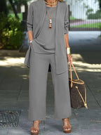 Drie-Delige Dames Comfort En Stijl Set