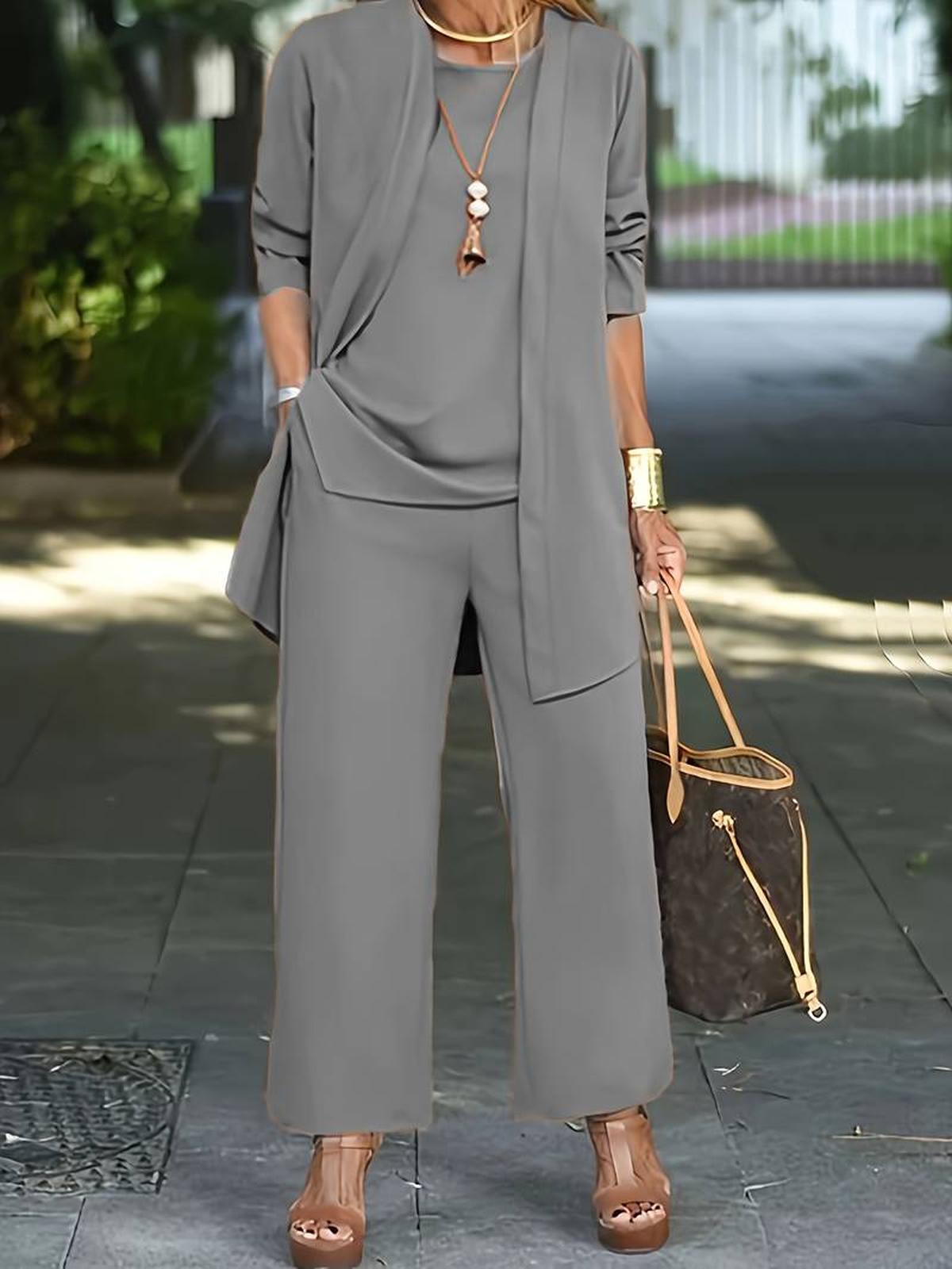 Drie-Delige Dames Comfort En Stijl Set