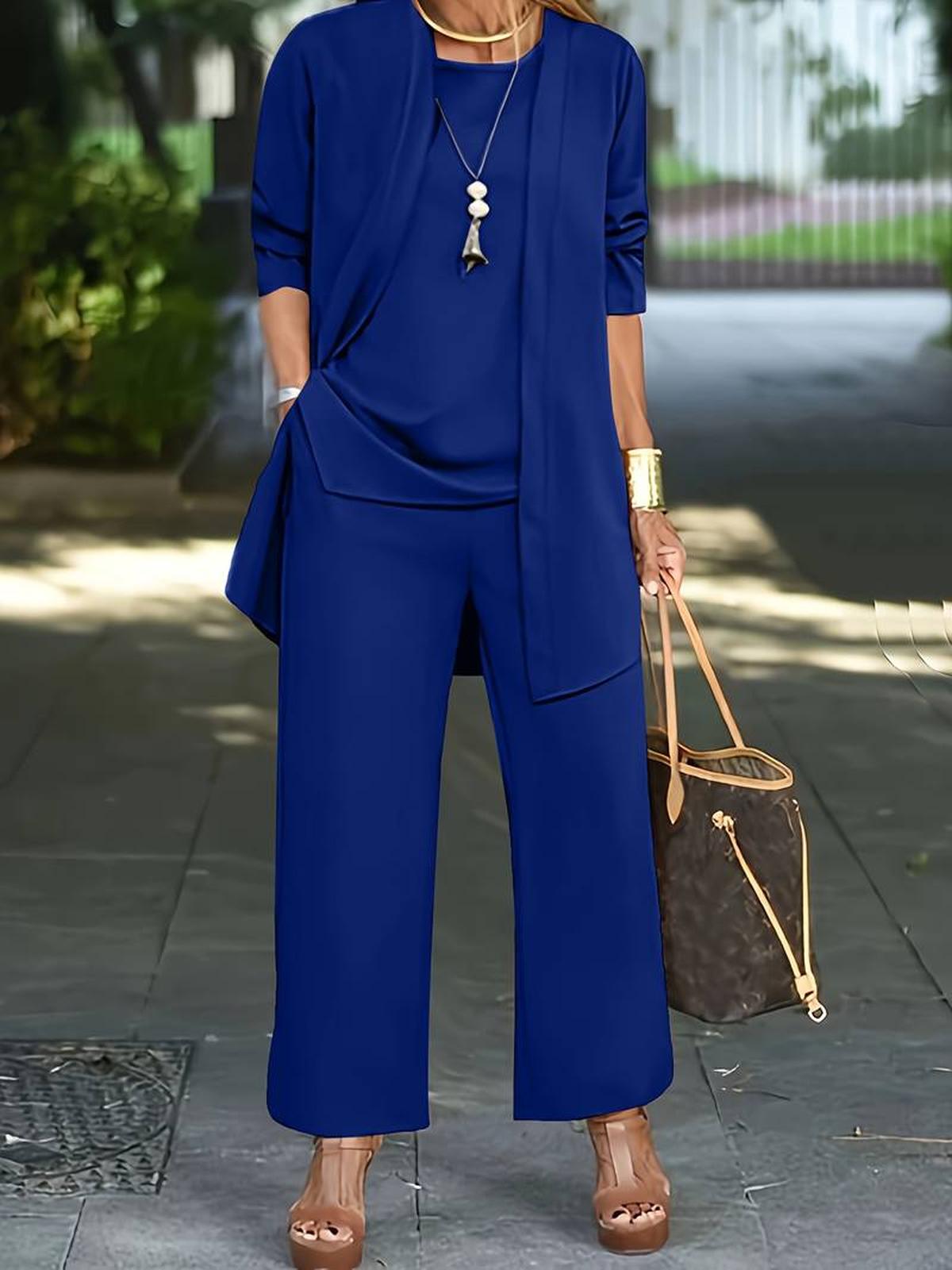 Drie-Delige Dames Comfort En Stijl Set