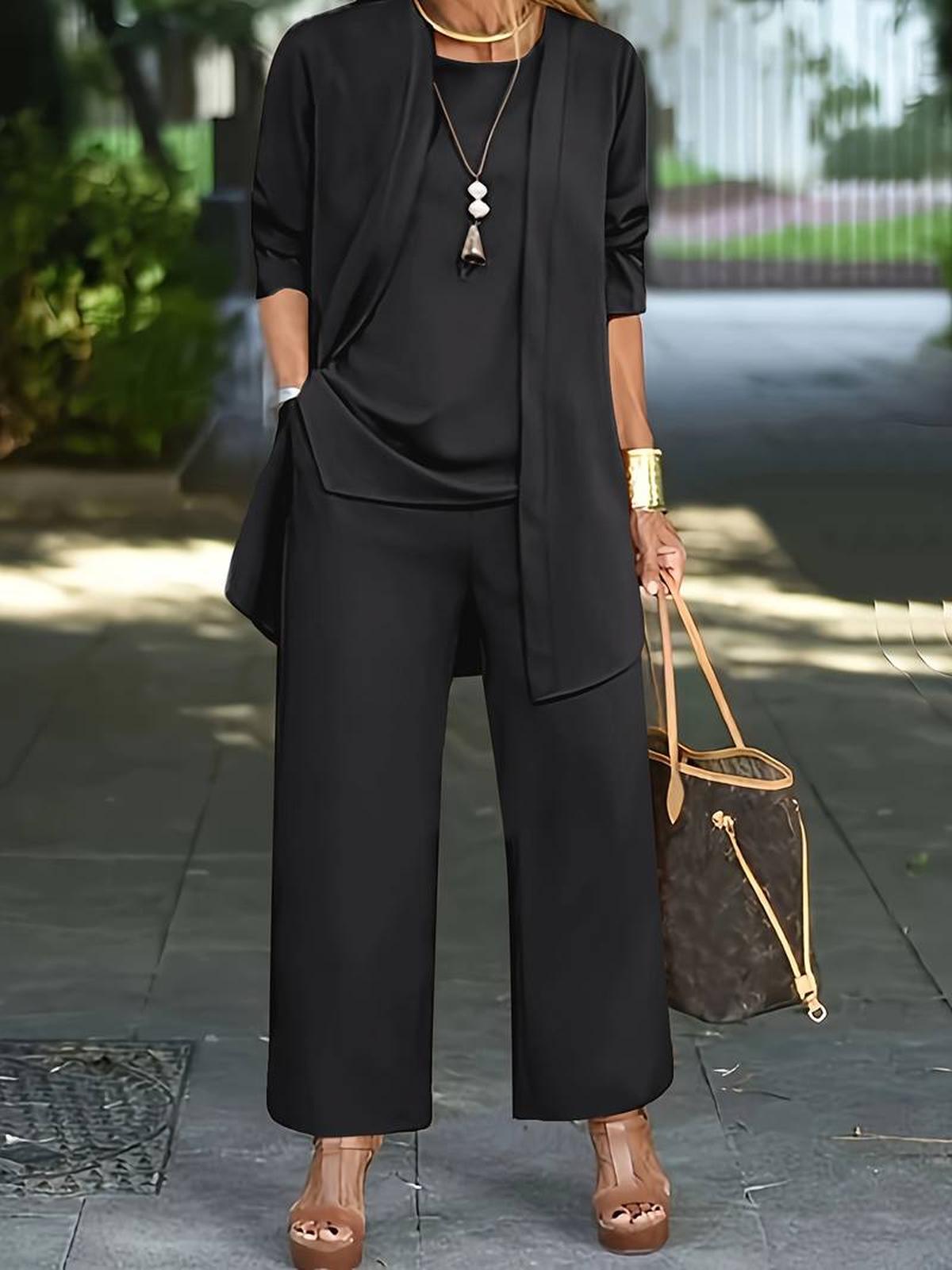 Drie-Delige Dames Comfort En Stijl Set