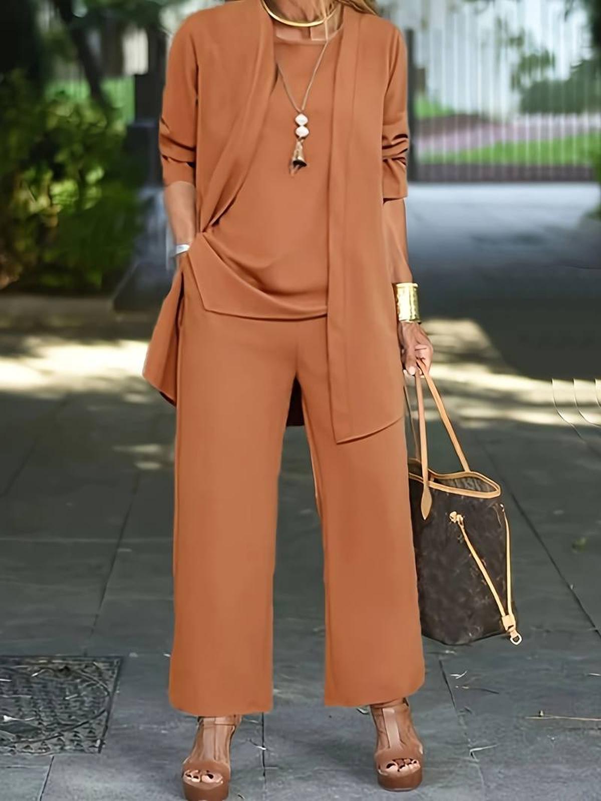 Drie-Delige Dames Comfort En Stijl Set
