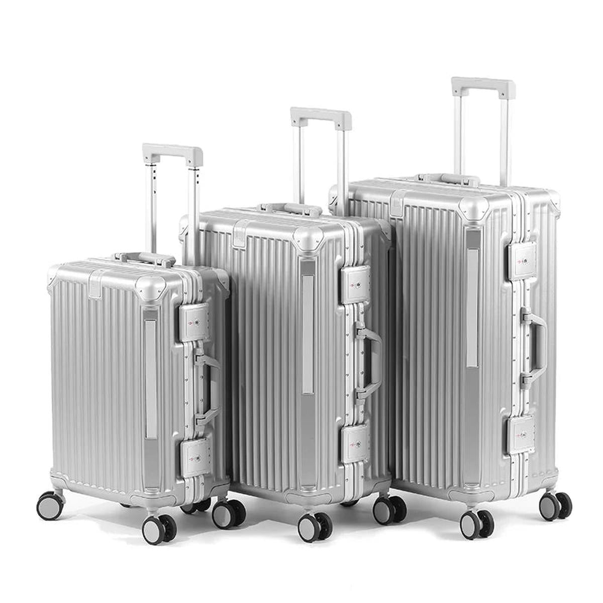 Duurzame Aluminium Koffer Met TSA Slot En 360° Spinner Wielen