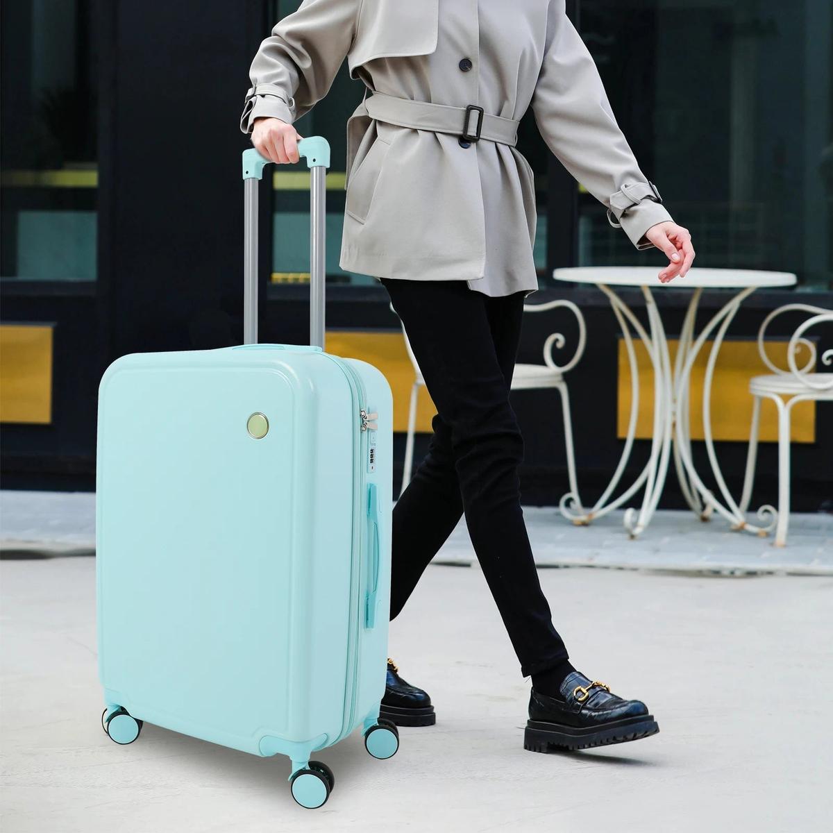 Duurzame Cabinekoffer En Cosmetica Case Bagageset