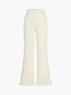 Effen Tube Top met Wijde Pantalon Set