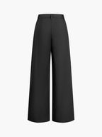 Effen Wijde Pijpen Broek
