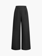Effen Wijde Pijpen Broek