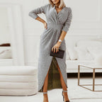 Elegante Avondjurk Voor Vrouwen Met Luxe Stoffen En Flatterende Pasvorm