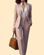 Elegante Dames Op Maat Gemaakt Zakelijk Pakset