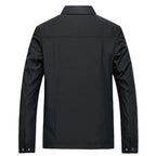 Elegante Zip-Up Sweater met Klassieke Kraag
