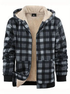 Fleece-gevoerde Polyester Winterjas