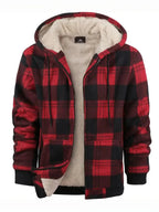 Fleece-gevoerde Polyester Winterjas