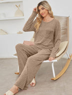 Geribbelde Tricot Casual Lounge Set