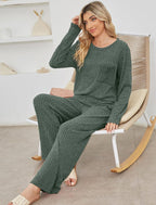 Geribbelde Tricot Casual Lounge Set