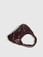 Gestikte Mini Handtas