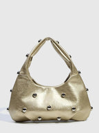 Gestikte Mini Handtas