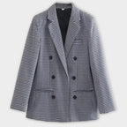 Getailleerde Dames Blazer Met Lapelkraag
