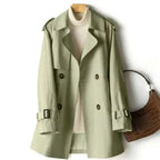 Getailleerde Trenchcoat Met Ceintuur Voor Dames