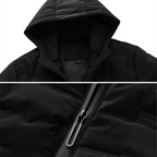 Gewatteerde Hoodie Tweedelige Trainingsset voor Mannen
