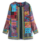 Gezellige Patchwork Vest voor Dames