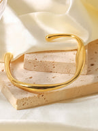 Gold Plated Massieve Armband