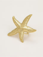 Gold Plated Zeester Ring