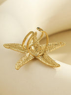 Gold Plated Zeester Ring