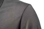 Half-Zip Polo Shirt Met Lange Mouwen En Gestructureerde Kraag Voor Mannen