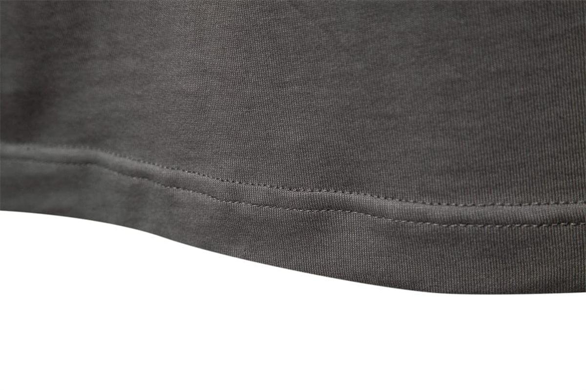 Half-Zip Polo Shirt Met Lange Mouwen En Gestructureerde Kraag Voor Mannen