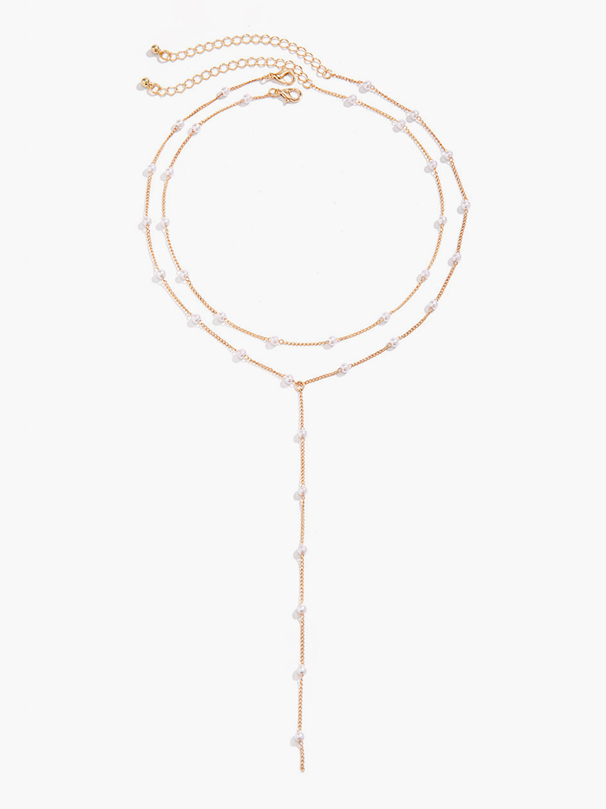 Handgemaakte Gold Plated Parel Ketting
