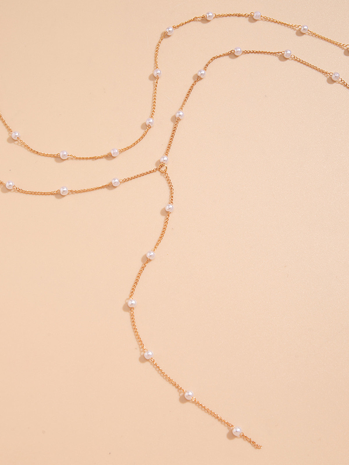 Handgemaakte Gold Plated Parel Ketting