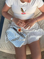 Handgeweven Mini Handtas