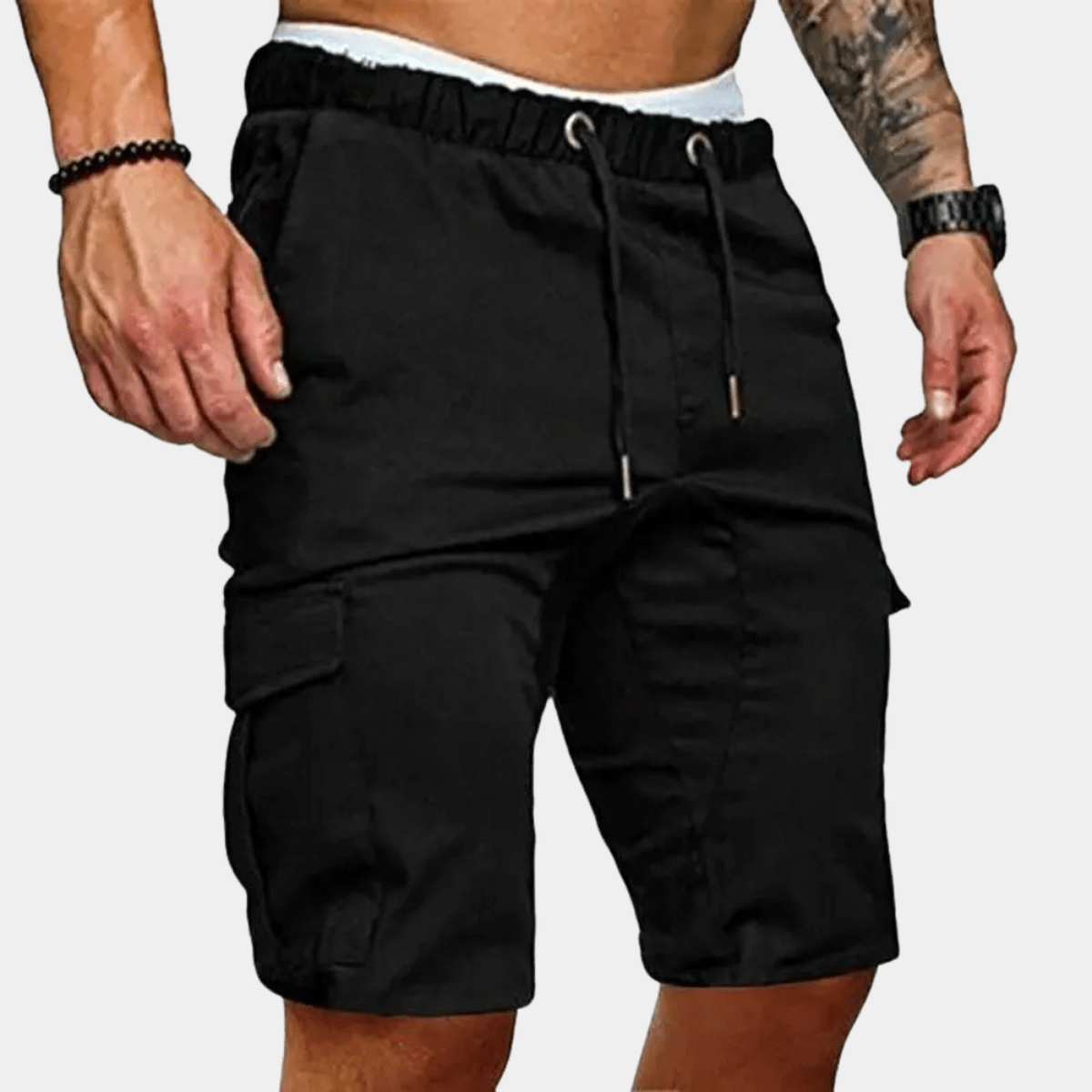 Heren Cargoshorts Met Meerdere Zakken En Comfortabele Pasvorm