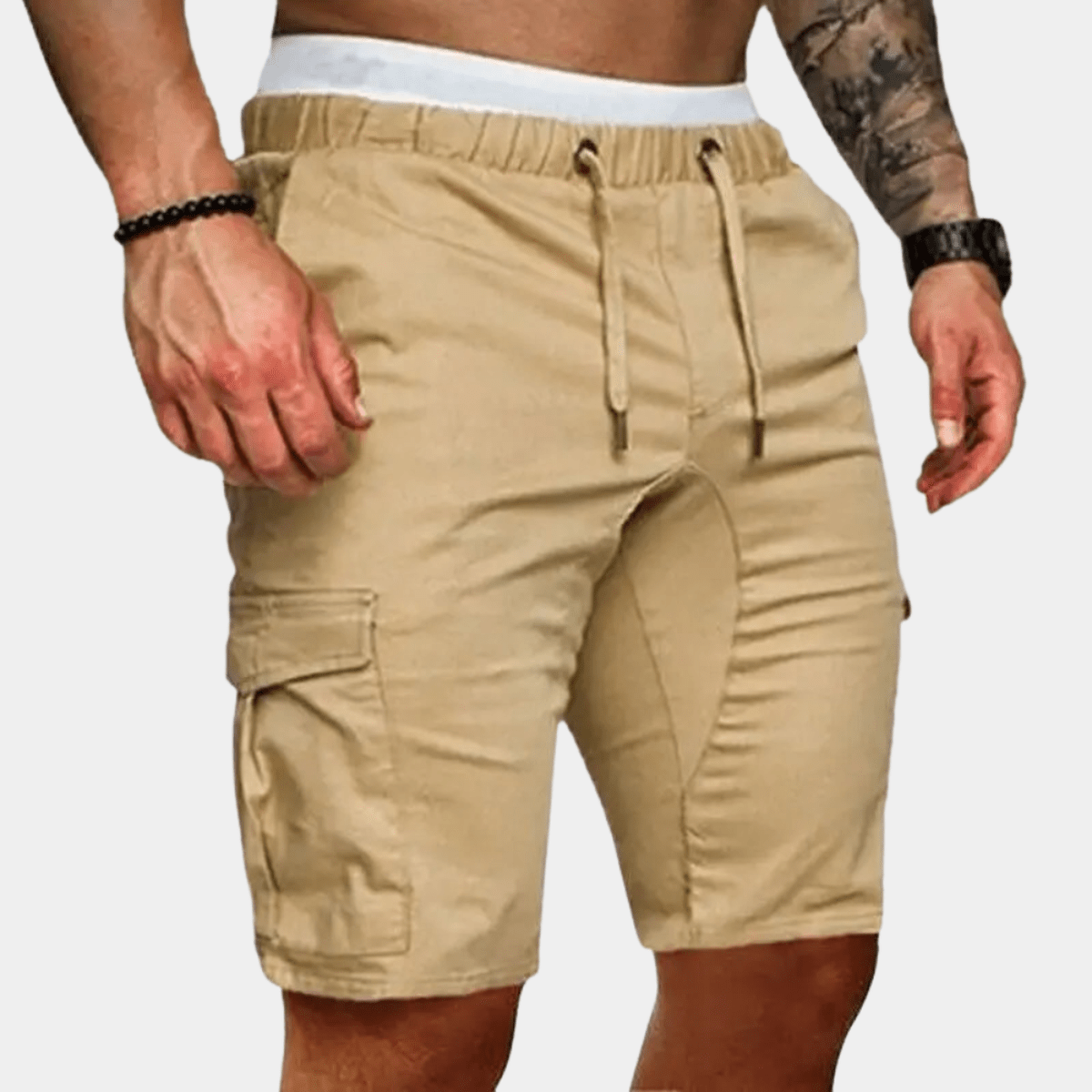 Heren Cargoshorts Met Meerdere Zakken En Comfortabele Pasvorm