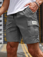Heren Cargoshorts met Elastische Tailleband - Lichtgewicht en Comfortabel