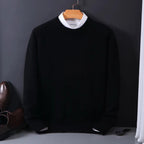 Heren Cashmere Trui - Tijdloos Ontwerp, Premium Kwaliteit